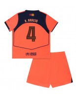 Barcelona Ronald Araujo #4 Kolmaspaita Lasten 2025-26 Lyhythihainen (+ shortsit)